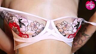 Pretty Girl Masturbates Pussy With Powerful Vibrator