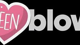 onlyteenblowjobs - my hot brunette stepbae gave such a sloppy wet blowjob