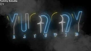 Holy crap! Cute Colombian Daniela Garcia takes on five huge cocks!