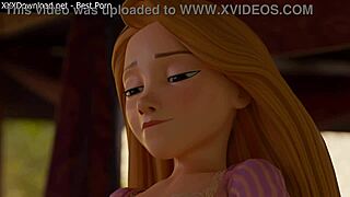 Rapunzel's First Time Adventure in Animated Story