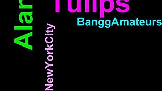 Alanatulips Bangs Hard with Amateur Ebony Action