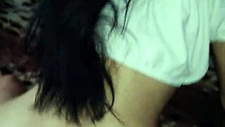 An interesting homemade video featuring a couple in close-up.