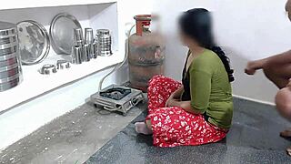 First Time Anal Sex Rocks Homemade Kitchen with Wild Assfucking