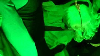 a verification video featuring a latina ladyboy in lingerie and heels