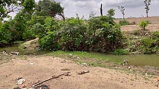 Forest fuck with chubby babe, worship that big ass outdoors!