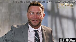 curvy milfs bang stepfamily for game show prize