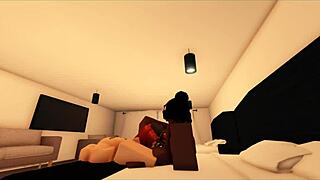 slut gets blacked roblox with deepthroat and big cock sucking