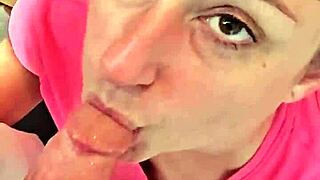 Him and her get wild with a deepthroat session at home