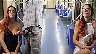 Unglaublich! Perverser spritzt auf die Brust der Passagierin im öffentlichen Bus, totaler Outdoor-Hardcore-Wahnsinn!