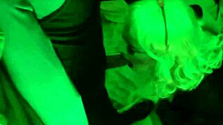 a verification video featuring a latina ladyboy in lingerie and heels