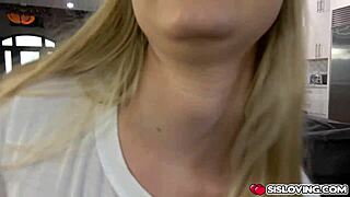 hey, why are stepsiblings doing naughty stuff on the couch? almost caught!