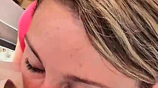 Him and her get wild with a deepthroat session at home