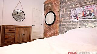 Pegas productions - a good lesson for my stepdaughter stripping in lingerie