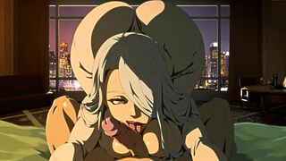 Mei Mei gets SLAMMED HARD in her tight spot - Jujutsu Kaisen!