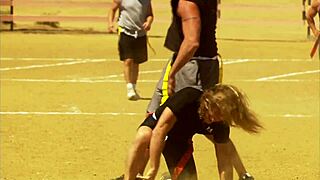 avena lee gets pounded hard in outdoor missionary scene