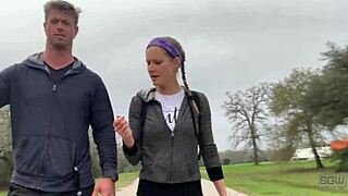 Narrative Account of Steamy Action at a Rest Stop with Intense Outdoor Fun