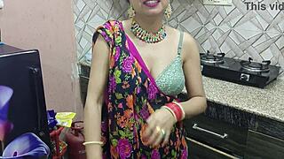 Desi Indian bhabhi cheats in kitchen with brother-in-law