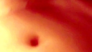 her pov - pumping cum - her busty natural tits keep me hard