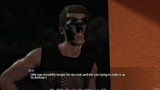 Fetish locator 79 - redhead in sexy outfit squirts huge cum after sloppy balcony blowjob