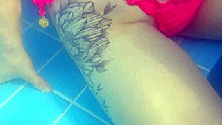 Risky Public Sex with Petite Slim Teen's Tight Pussy in Pool