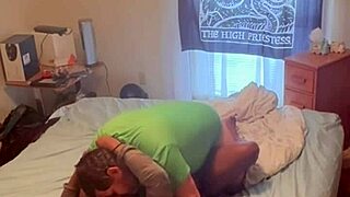 Homemade Amateur Ebony Next Door Neighbor Came To Fuck