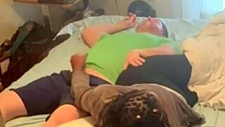 Homemade Amateur Ebony Next Door Neighbor Came To Fuck