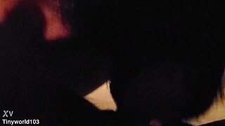 Tiny stripper Bii, take that huge dick now!