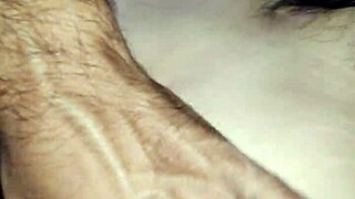 An interesting homemade video featuring a couple in close-up.