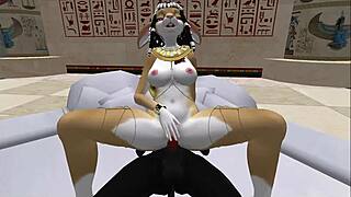 lady bastet of egypt commands her servent girl for pleasure. wanna see how she takes control?