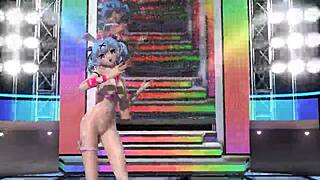 i love hatsune miku in bunny nude