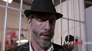 Hey, don't underestimate this vintage milf, she's a real femme fatale!