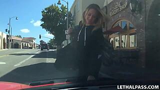 Hey, wanna see this busty blonde join porn?