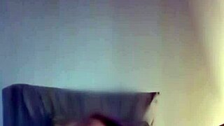 Random video in bed with saggy tits and hairy pussy