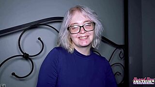 Busty blonde Annie Archer drilled in tight ass doggystyle