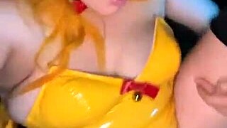 pikachu's first time fucking in a cosplay costume 😏