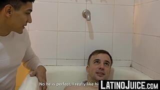 Latinojuice Com - Jock Homo Jonas Matt Wanks Dick While Bred Hard by Felipe