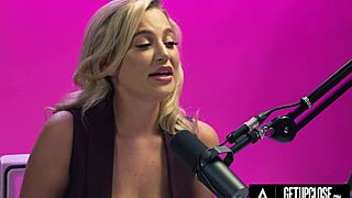 superb blake blossom fingers hairy clit up close for intense solo orgasm