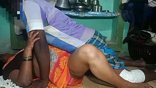 Aunty Gets Hot Hard Fucking in Village Home.