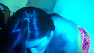 sensualizing and sucking that big cock deepthroat