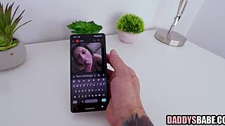 Stepdaughter with Pierced Nipples Seeks Stepdad's Full Attention