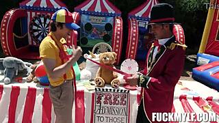 Ricky’s Carnival Adventure Turns Into Intense Wrestling With Bella, The Strongest Woman