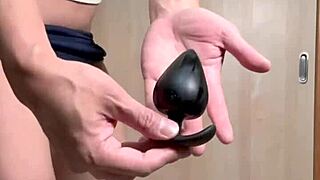 Uniformed Girl in Gym Outfit and Tennis Skirt Endures Embarrassing Anal and Nipple Training