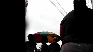 Peruvian Woman Does Her Shopping In The Local Market