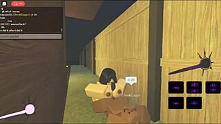 Latina Girl Getting Filled By Monster Cock In Roblox Virtual World Anal Sex Scene