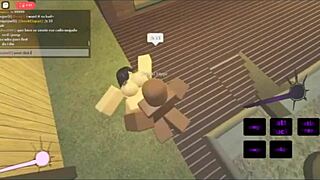 Latina Girl Getting Filled By Monster Cock In Roblox Virtual World Anal Sex Scene