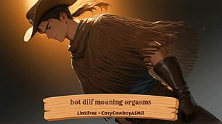 hot dilf moaning orgasms with friend and boyfriend