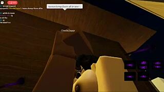 Latina Girl Getting Filled By Monster Cock In Roblox Virtual World Anal Sex Scene