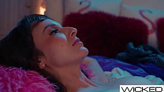 wicked - lexi luna dives into her fantasy of licking a hot redhead's pussy. first time with a tattooed brunette babe.