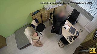 Loan4k deal with naked lingerie shop owner during steamy casting interview