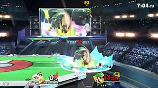 green plumber encounters innocent twins in a game